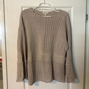 Tan sweater